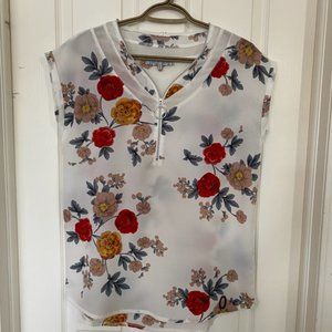 Oxygen Sleeveless Flower print